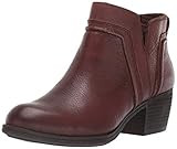 Cobb Hill Women's Anisa V Cut Bootie Brown 5.5 M US | Amazon (US)