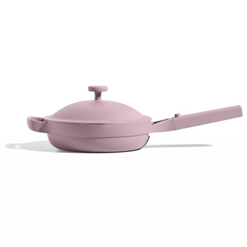 Our Place Mini Always Pan 2.0-8.5” (1.2 Qt) Nonstick, Toxin-Free Ceramic Cookware | Patented 10-in-1 Aluminum Frying & Sauté Pan | Safe for Oven, Induction & All Cooktops up to 450°F | Lavender | Amazon (US)