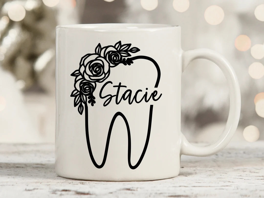 Dentist Custom Mug Dentist Personalized Mug Dental Hygienist - Etsy | Etsy (US)
