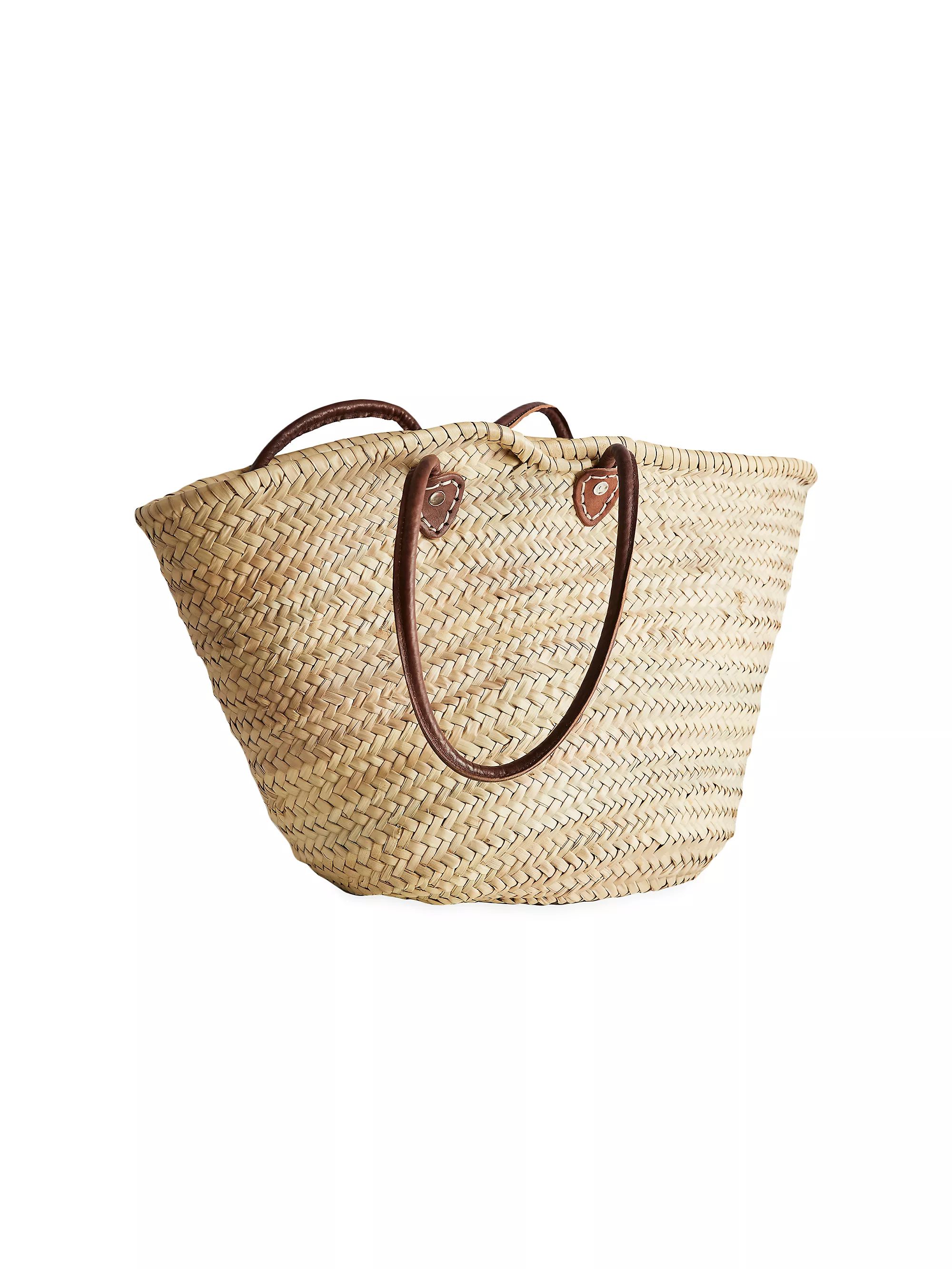 Moroccan Shopping Basket - Large Leather Strap | Saks Fifth Avenue