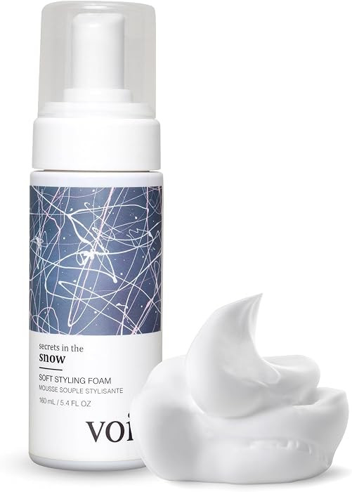 Voir Haircare Curly Hair Mousse - Hydrating Non-Crunchy Styling Foam for Frizz Control & Defined ... | Amazon (US)