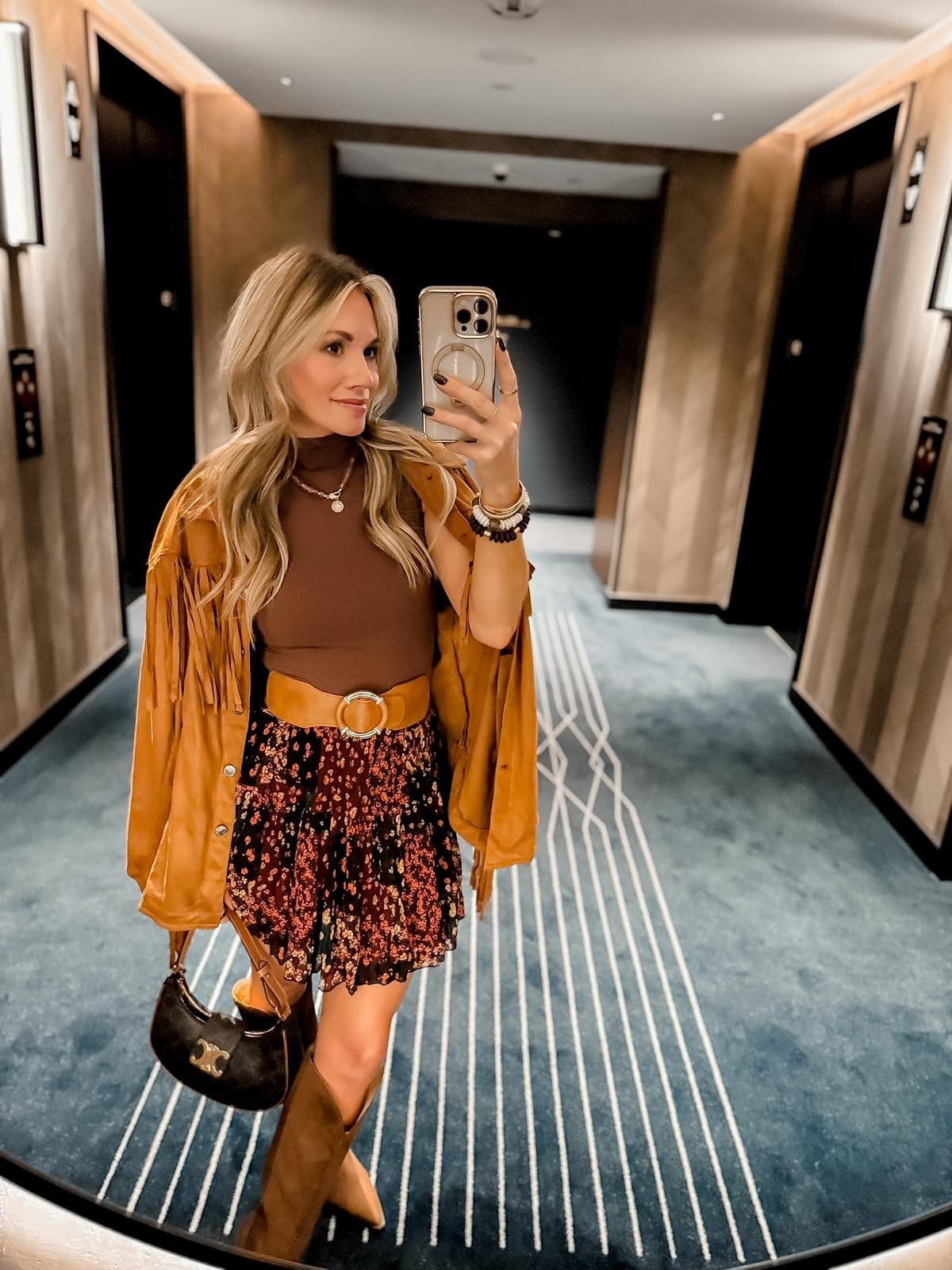 My outfit of the day for a quick trip to Nashville! Would be so cute for a country concert or as date night outfit too ✨

#LTKStyleTip #LTKFindsUnder50 #LTKPetite