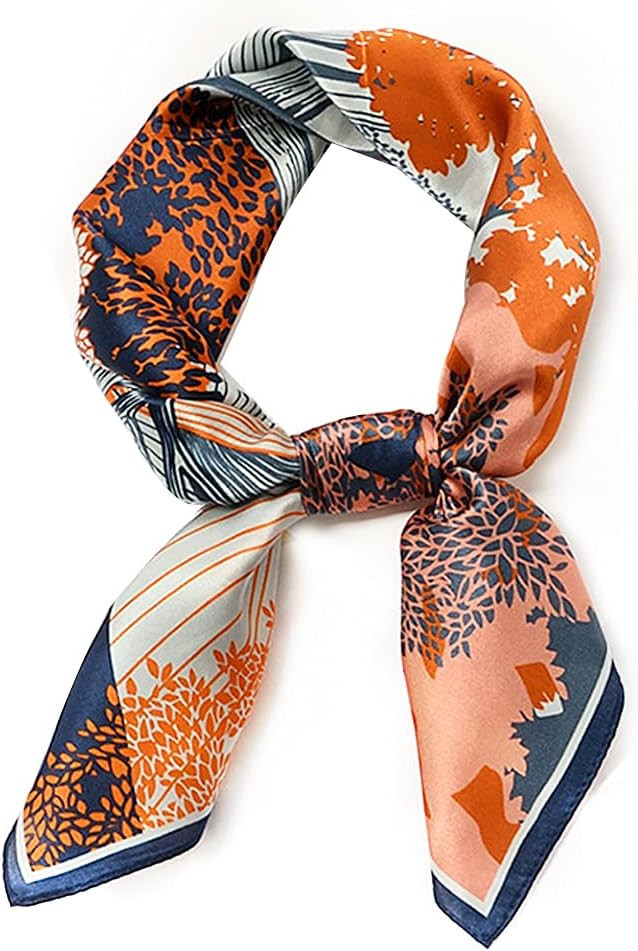 MEISEE 100% Pure Mulberry Silk Scarf 27"'x27(in) Square Scarf Head Scarf Neck scarf Headscarf for... | Amazon (US)