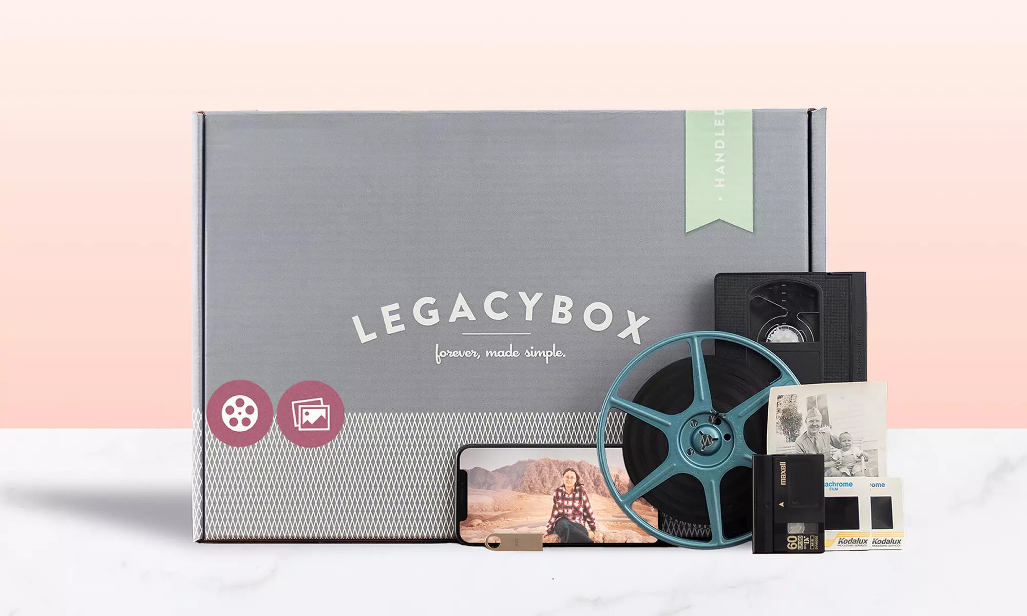 Premium Home Movie and Photo Digitizing Kits from — Legacybox — (Up to 70% Off) | Groupon North America
