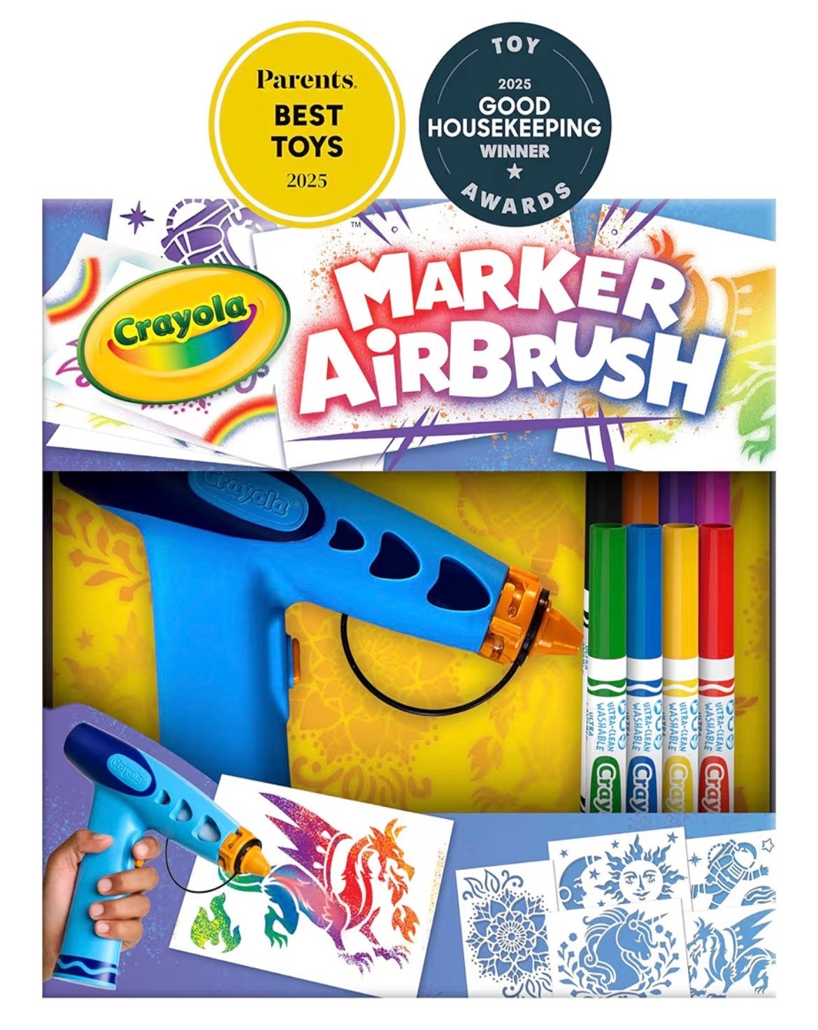 Since launching last year, this amazing Crayola set has received award after award for being one of the best toys on the market. The Marker Airbrush Kit works so well and is super fun for those of all ages! On sale for only $16.99 today - such a perfect indoor activity, and it makes the best gift 🎁 

#LTKKids #LTKSaleAlert #LTKHome