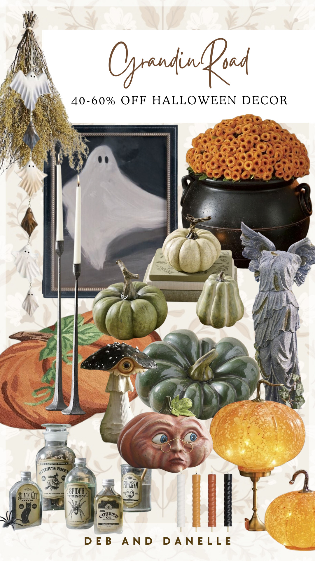 Grandin Road has the most enchanting Halloween home decor and it is all currently 40-60% off! Stock up for the most spooky month of the year!  

 #LTKSeasonal #LTKHome #LTKSaleAlert