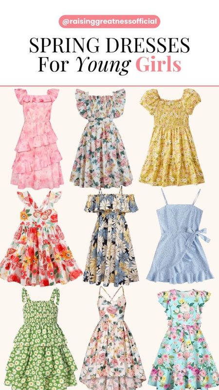 Dress your young fashionistas in the spirit of spring with a collection of SPRING DRESSES! From vibrant florals to playful pastels, find the perfect ensemble to embrace the season's blooming beauty. Let your little ones shine bright in these delightful dresses, perfect for sunny days and outdoor adventures. Elevate their spring style with charming outfits that capture the essence of the season! 🌸👗 #SpringDresses #YoungFashionistas #SpringStyle

#LTKbaby #LTKkids