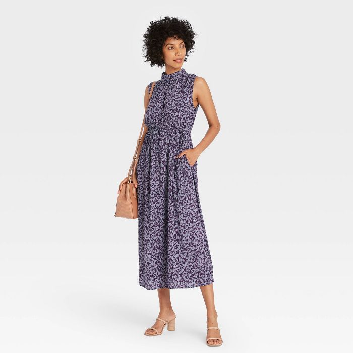Women's Sleeveless Cinched Waist Dress - A New Day™ | Target