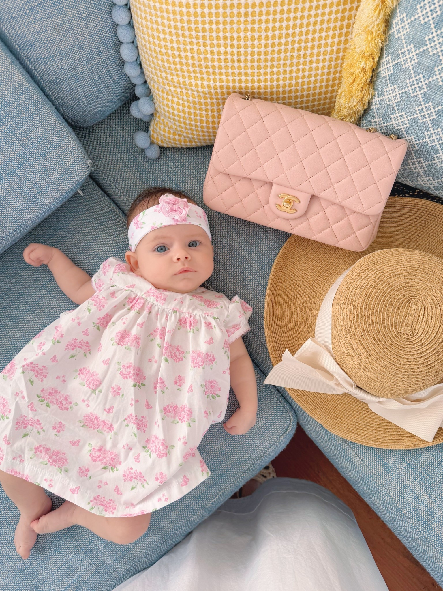 Baby girl summer hydrangea dress 

#LTKFamily #LTKSeasonal #LTKBaby