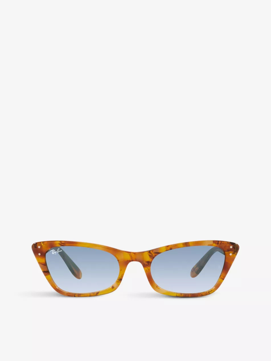 RB2299 Lady Burbank acetate cat-eye sunglasses | Selfridges