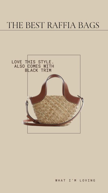 Love this raffia bag for spring. Get it at Mango now! 

#LTKFind #LTKitbag #LTKunder100