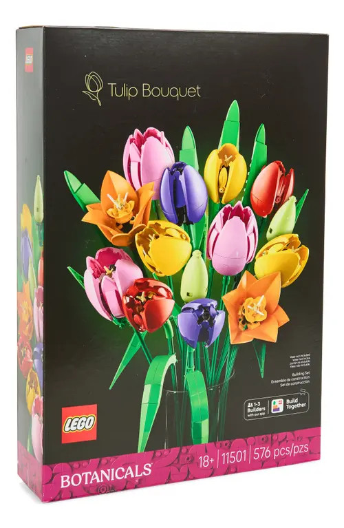 LEGO 18+ Botanicals Tulip Bouquet - 11501 in Pink Multi at Nordstrom | Nordstrom