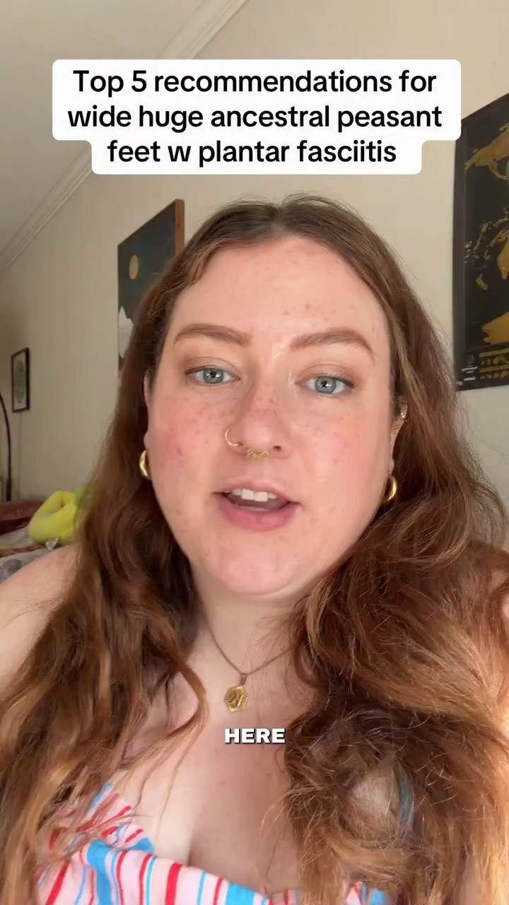 Comment KIMMY for my top 5 wide foot/ plantar fasciitis favorites 🦶