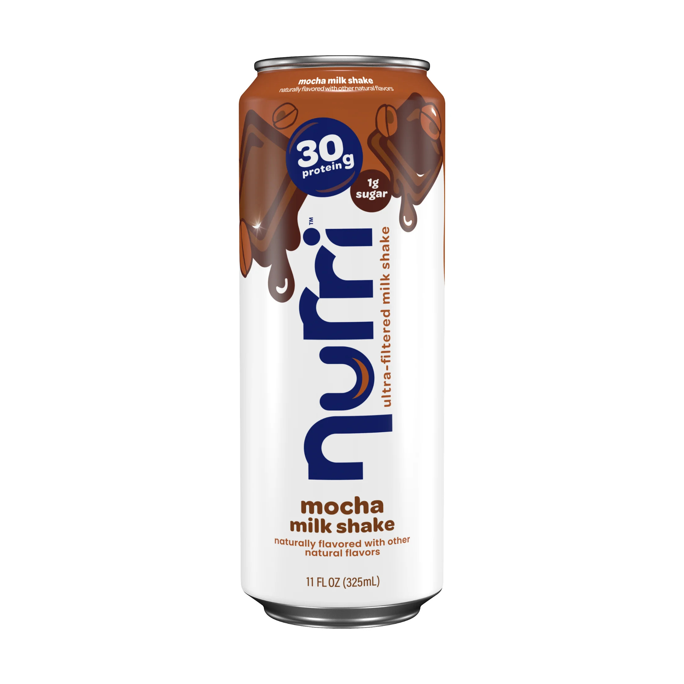 Nurri Ultra-Filtered Milkshake, 30g of Protein, Mocha, 11 fl oz Can | Walmart (US)
