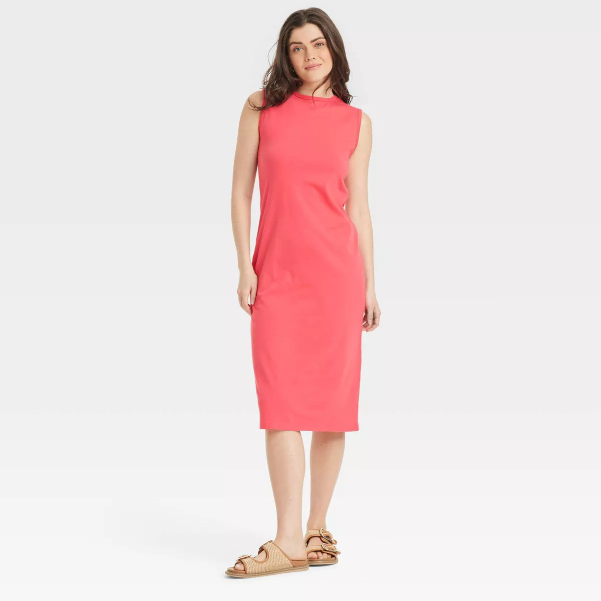 Women's Knit Midi Shift Dress - Universal Thread™ | Target