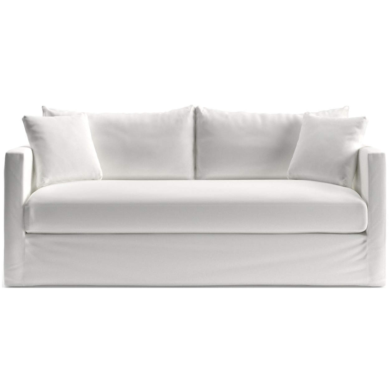 Willow II Slipcovered Sofa + Reviews | Crate & Barrel | Crate & Barrel