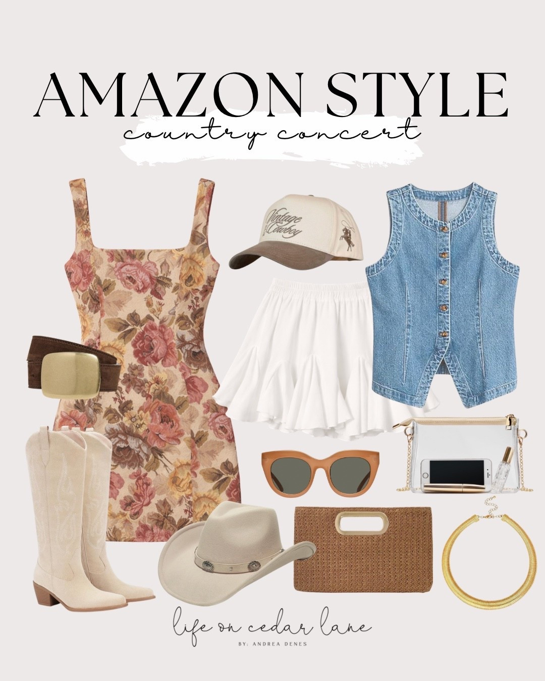 Ready for the ultimate country concert? Check out my Amazon style picks! #countryconcert #amazonstyle

#LTKOver40 #LTKootd #LTKSaleAlert