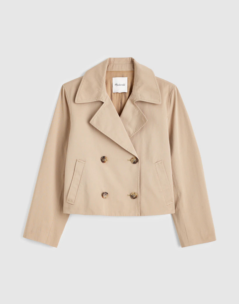 Cropped Trench Coat | Madewell