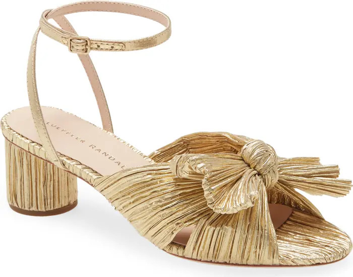 Dahlia Ankle Strap Knotted Sandal (Women) | Nordstrom