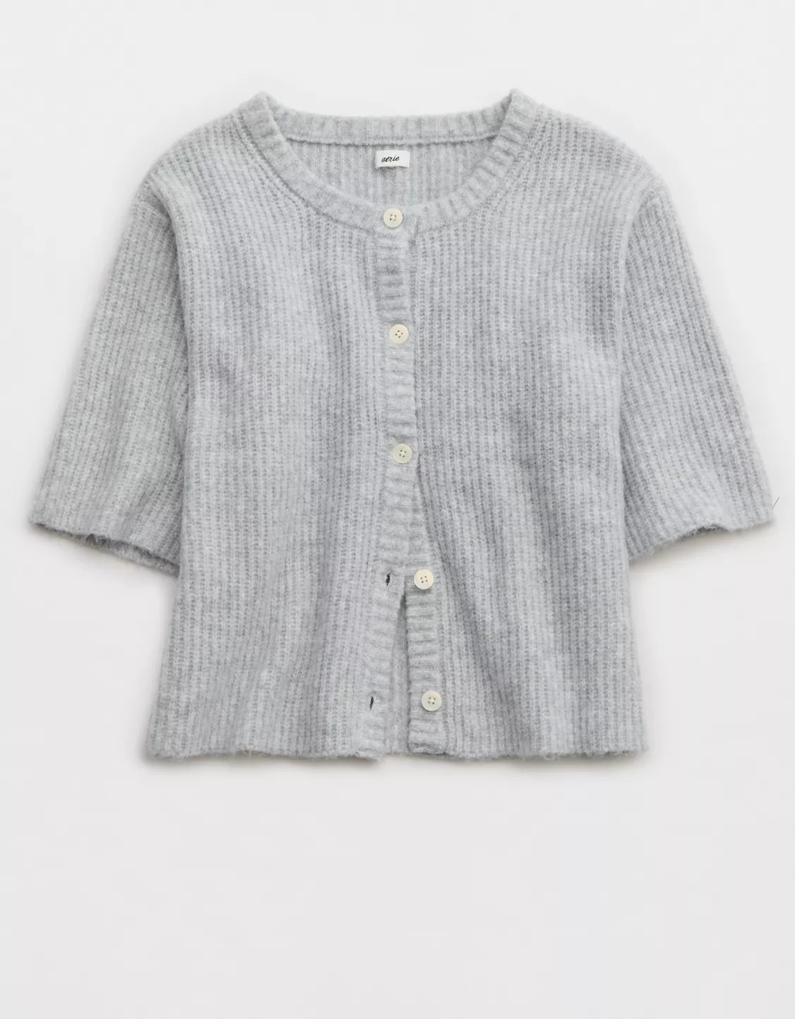 Aerie unREAL Short Sleeve Cardigan | American Eagle Outfitters (US & CA)