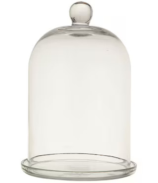 Creative Co OpRound Glass Cloche with Glass Plate | Dillard's
