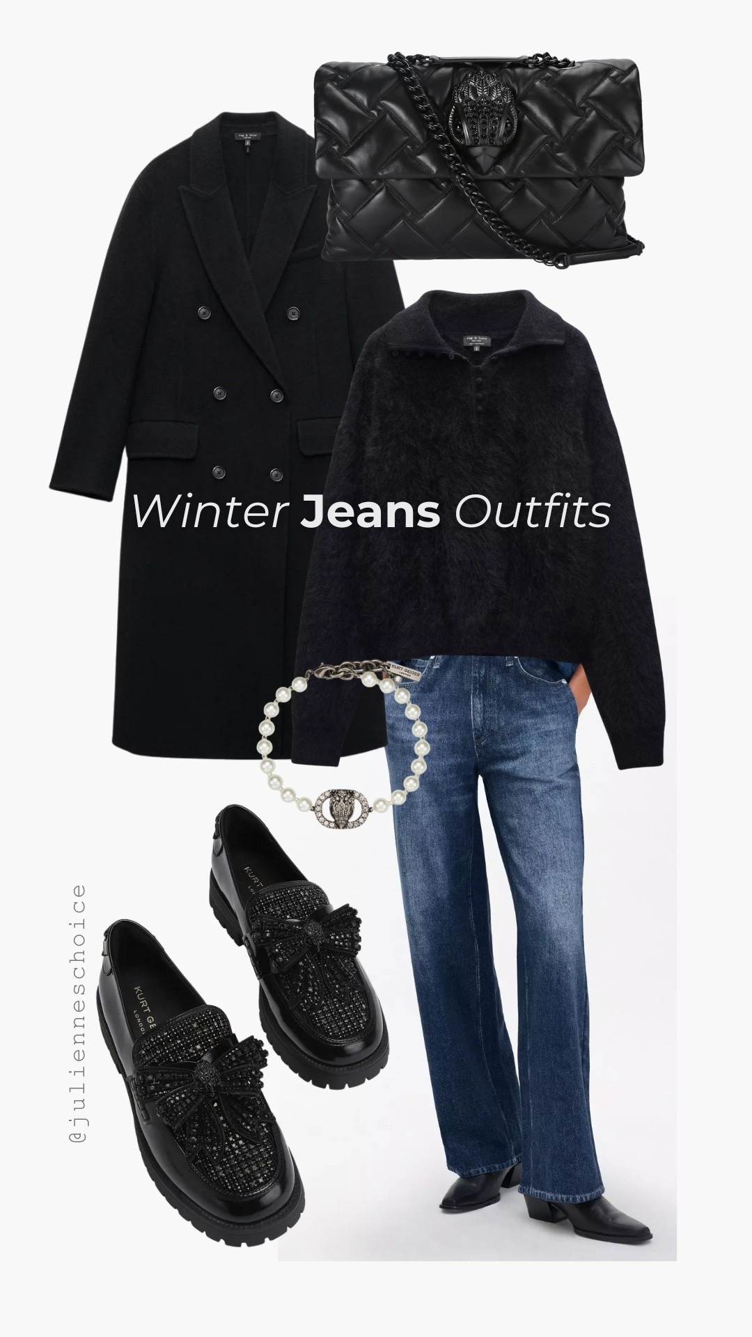 Winter Jeans Edit
Cozy knits, soft neutrals, and everyday denim essentials for the season.✨julienneschoice

#winterjeans
#winteroutfits #jeansedit #cozystyle #winterknits #coldweatherfashion #LTKfinds #LTKwinter

#LTKSeasonal #LTKootd