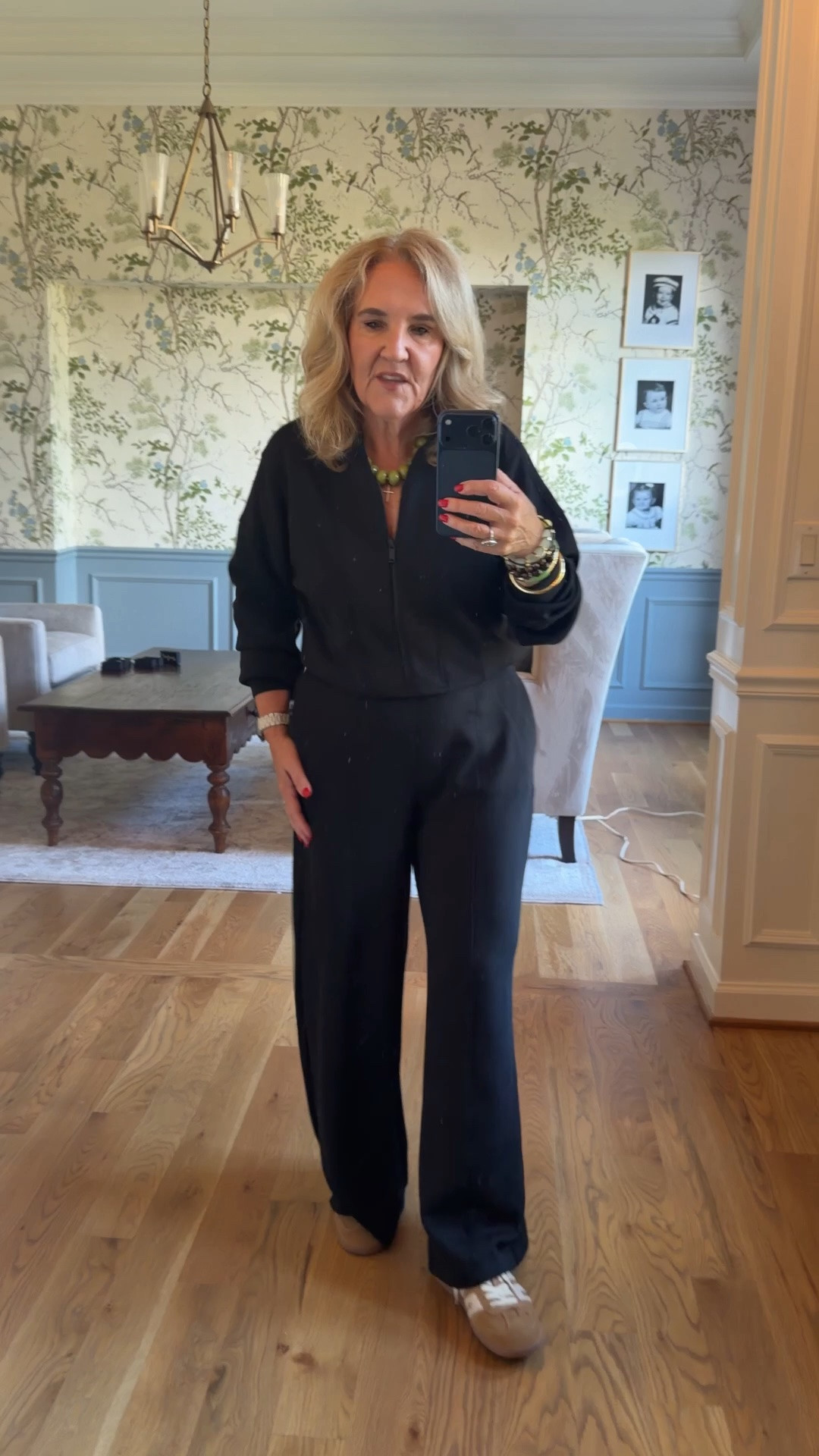 I love the long sleeve jumpsuit! I’m wearing a size petite medium. It does have the open back for easy access to go potty but I do prefer to just unzip and take it off my shoulders. Is that TMI?

Spanx sale herr in LTK 9/25 & 9/26 come back for the code

#LTKOver40 #LTKSaleAlert #LTKootd