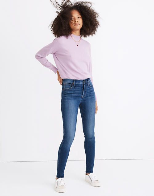 10" High-Rise Skinny Jeans in Bradshaw Wash | Madewell