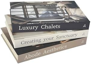 Array & Arrow Fake Decorative Books for Home Decor - Set of 3 Hardcover Faux Books for Storage, M... | Amazon (US)
