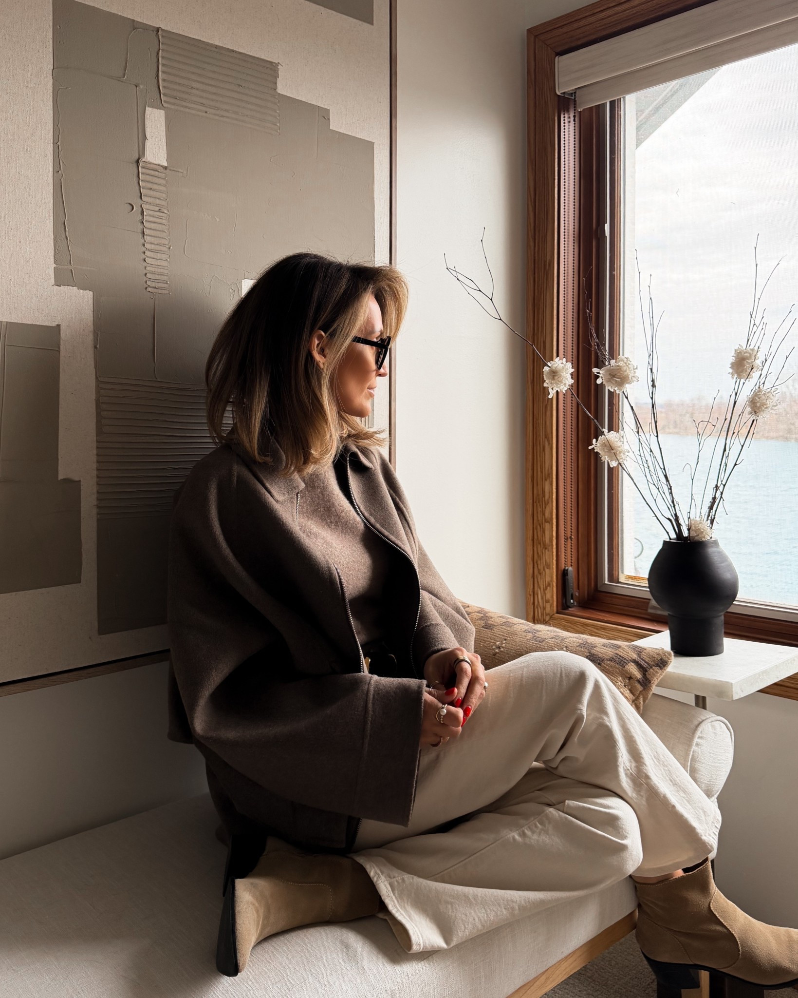 The purchases I made at Zara Chicago! This coat is a must for spring - fits oversized 
Knit tee on sale 
Veronica beard jeans have a new silhouette I’m loving! 

#LTKOver40 #LTKgrwm #LTKootd