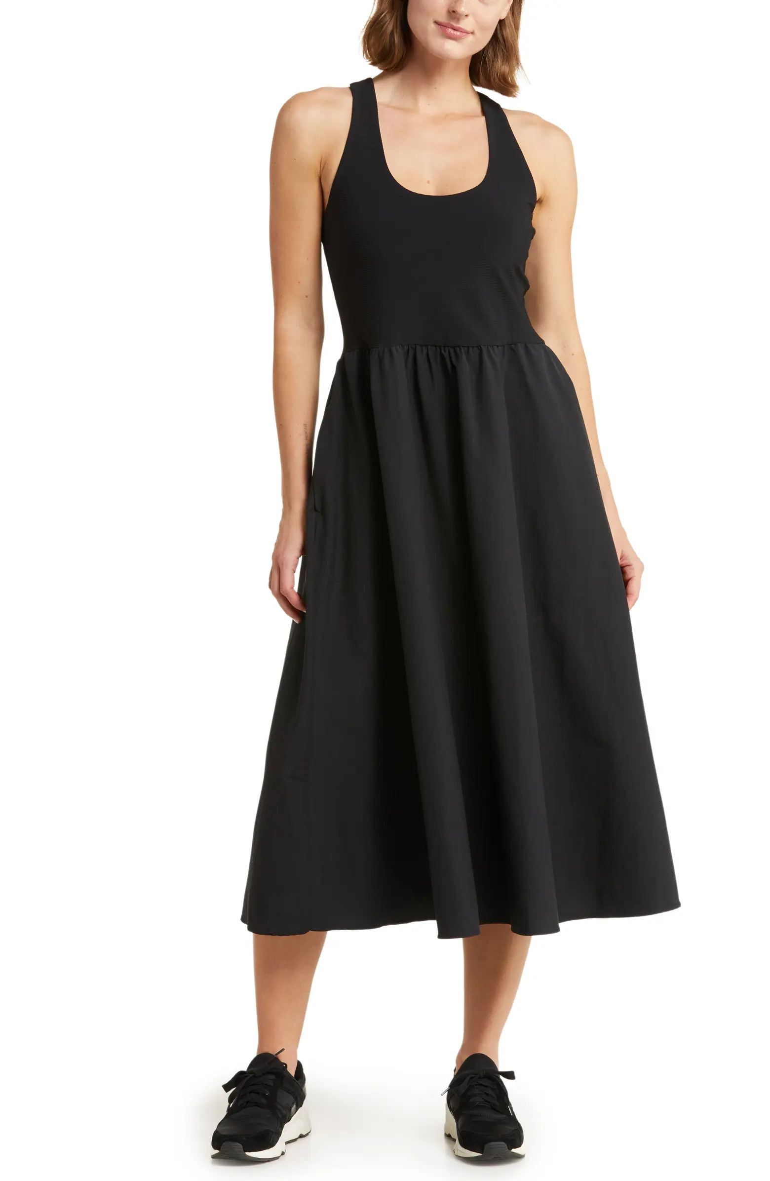 Sweaty Betty Explorer Rib Bodice Racerback Dress | Nordstrom | Nordstrom