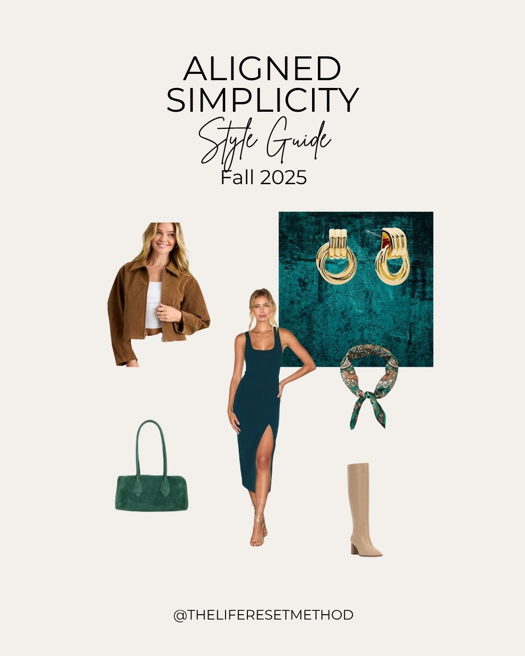 Effortless layers, grounded tones, and timeless textures--this fall edit is all about aligned simplicity. From deep teal to warm camel, each piece blends ease and refinement for everyday elegance.
#FallStyle #NeutralWardrobe #TheLifeResetMethod #AlignedSimplicity #StyleEdit 

 #LTKGiftGuide #LTKSeasonal #LTKStyleTip