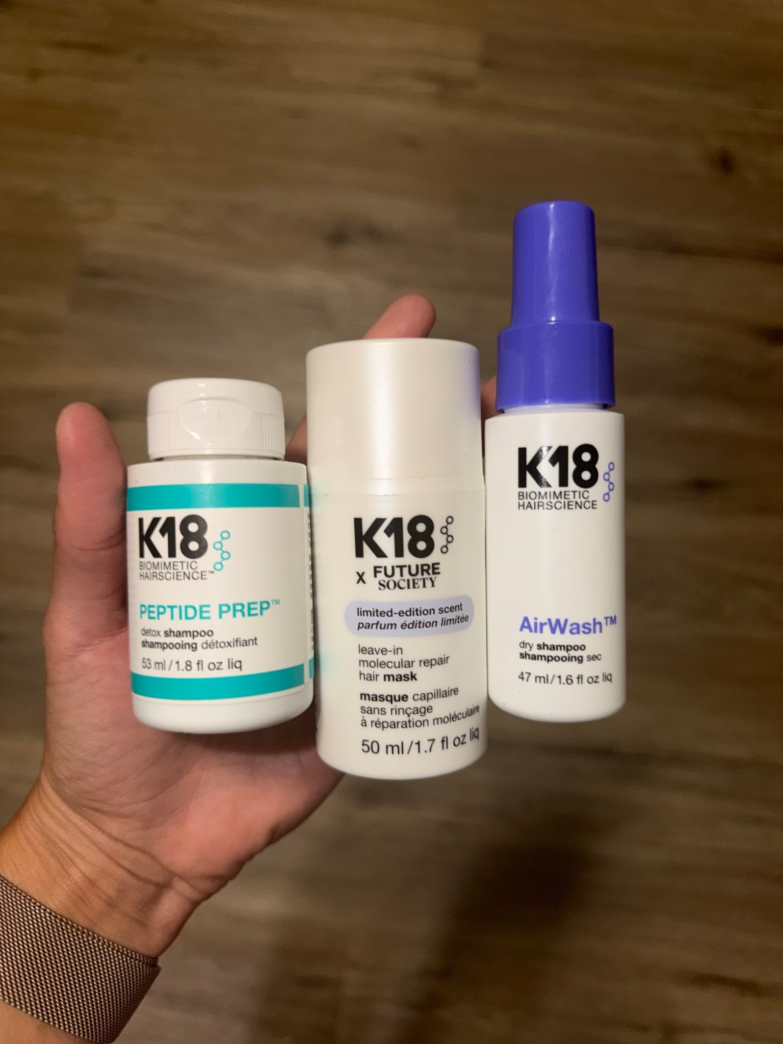 My FAV hair products right now! 

Healthy hair routine lately using my K18 favorites ✨

I start with the K18 Detox Shampoo to remove buildup and fully reset my scalp so my hair actually feels clean again. Then I use the Molecular Repair Hair Mask which helps repair damage from heat, saltwater, and styling while making my hair noticeably softer and stronger. On non wash days, the AirWash Dry Shampoo keeps my hair fresh without the heavy or powdery feeling most dry shampoos leave behind.

These three together have honestly made my hair feel healthier, lighter, and easier to style. Linking everything here if you want to try my routine 🤍

#LTKBeauty