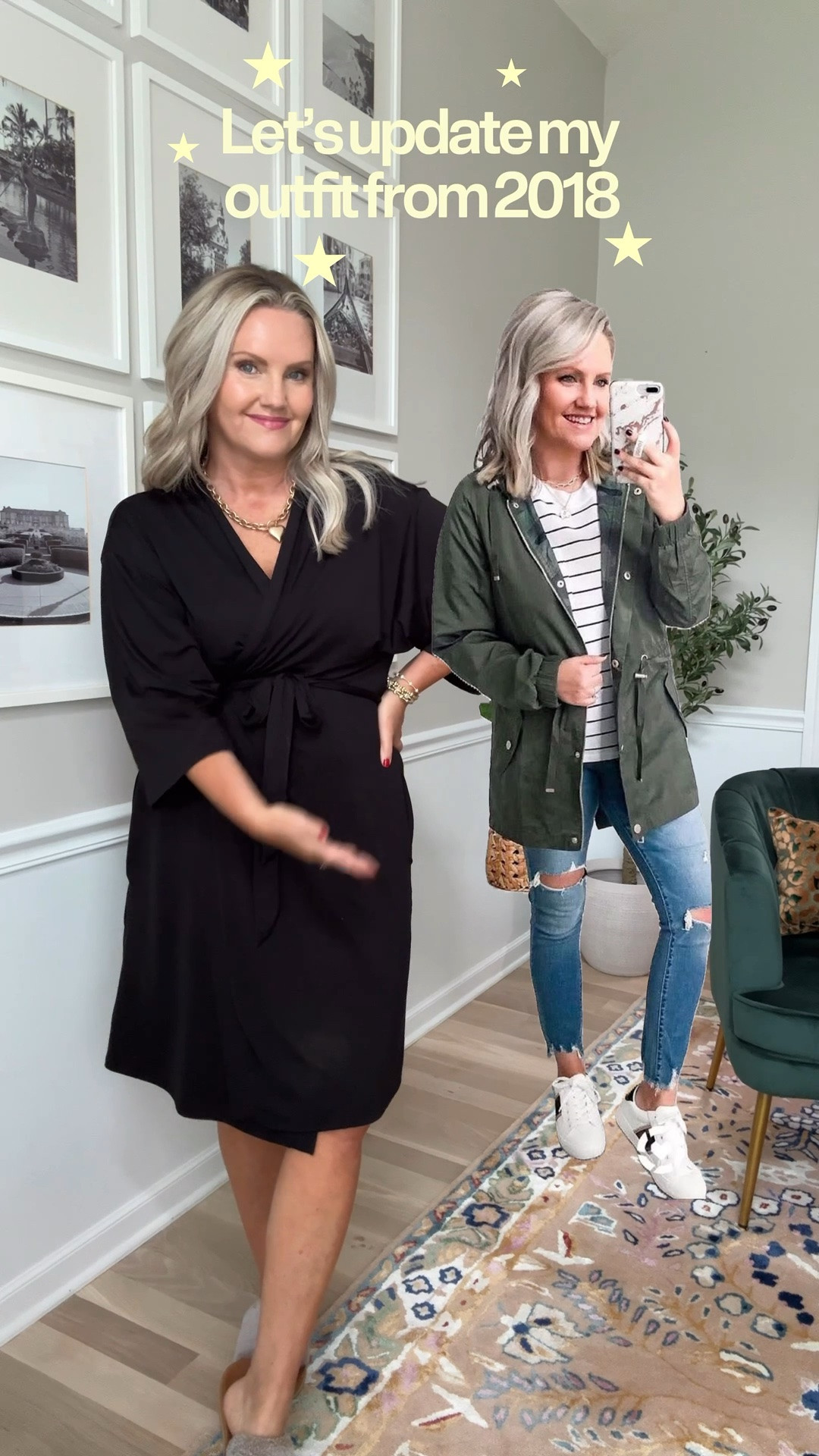 Updated casual fall outfit idea featuring the cutest gingham detail jacket from Amazon! Perfect for the pumpkin patch or any fall activity! 🎃
Fall outfit 
Updated style
Fall trends 
Wide leg jeans

#LTKootd #LTKSeasonal #LTKOver40