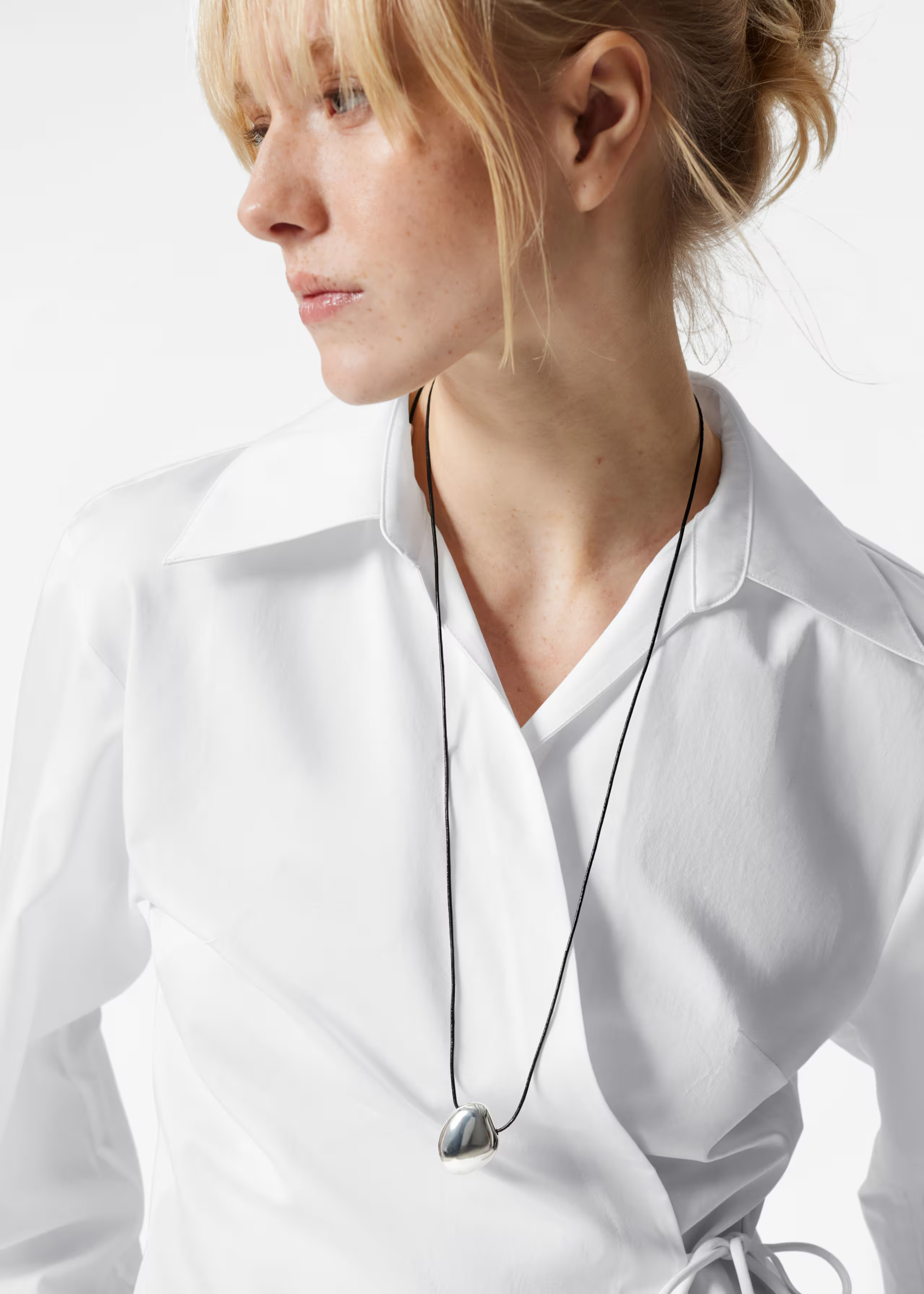 Sculptural Pendant Cord Necklace | & Other Stories UK