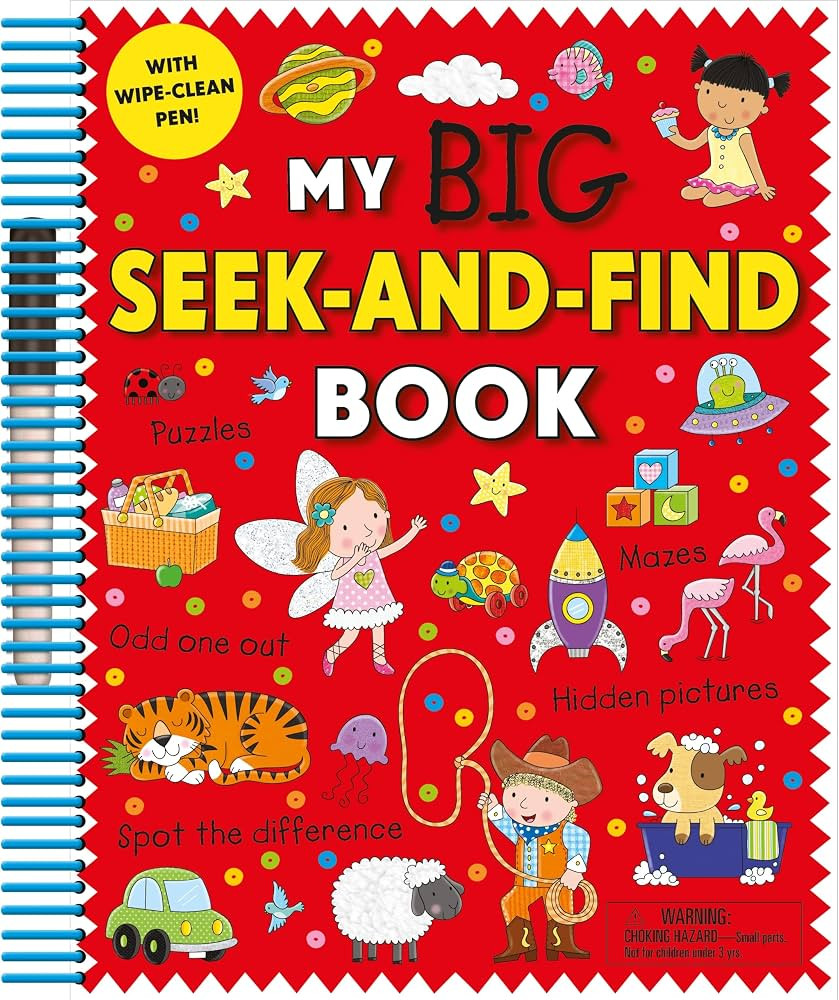 My Big Seek-and-Find Book: with wipe-clean pen! | Amazon (US)