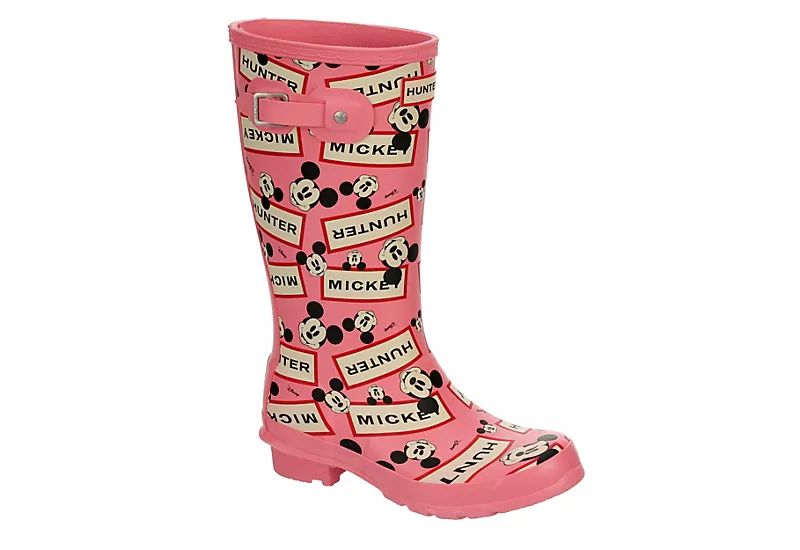 PINK HUNTER BOOTS LLC Girls Original Kids Disney Print Rain Boot | Rack Room Shoes