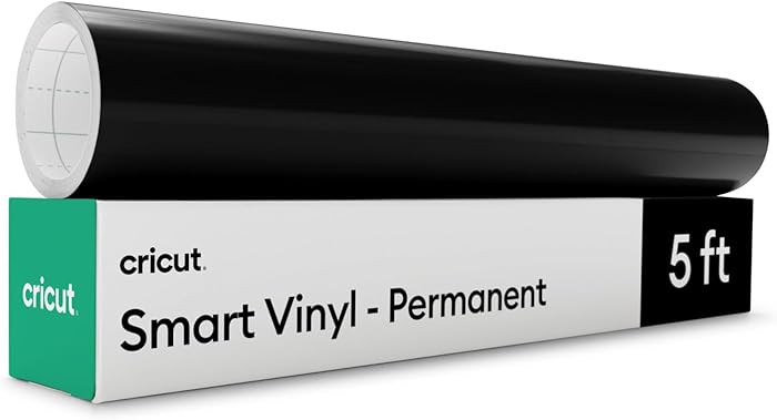 Cricut Smart Permanent Vinyl, Black (13in x 5ft) - for Maker & Explore Machines | Amazon (US)