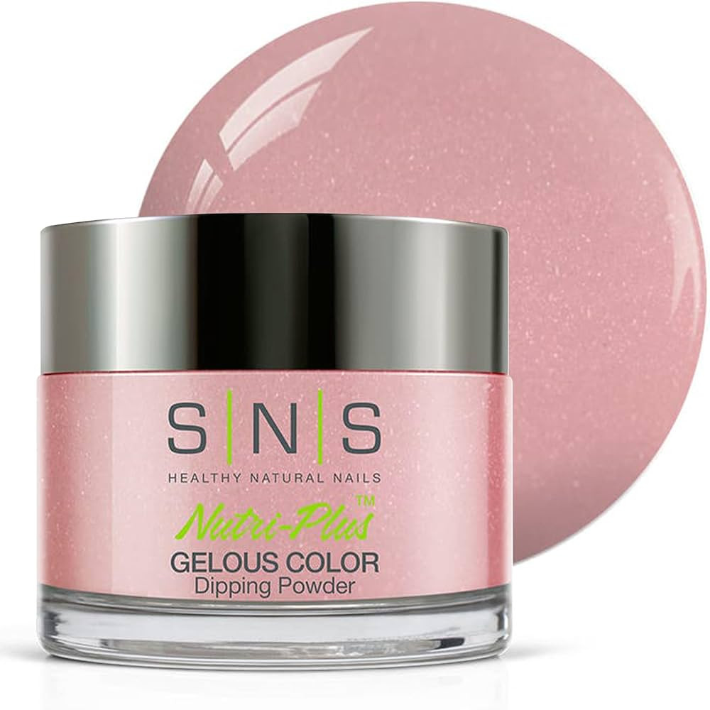 SNS Nail Dip Powder, Gelous Color Dipping Powder - French Kiss (Pink/Lavender, Cream) - Long-Last... | Amazon (US)