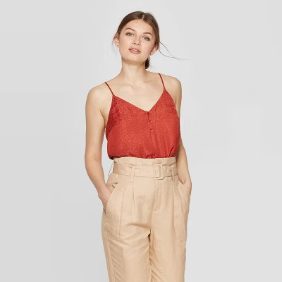 Women's Regular Fit Sleeveless V-Neck Cami - A New Day™ | Target