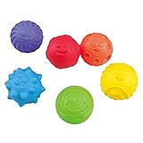 PlayGo Sensory Balls for Baby Great Variety In Rainbow Texture and Color Kids Bath Toys 6 Colorful S | Amazon (US)
