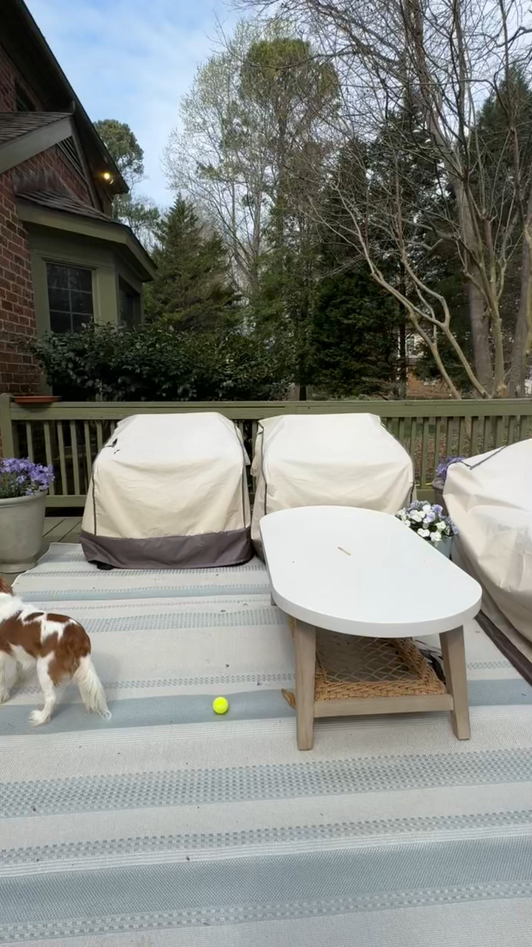 We love our outdoor patio furniture covers! Perfect for rainy days and protecting them from pollen. Outdoor patio, porch decor, outdoor decor, family porch ideas

#LTKSeasonal #LTKHome