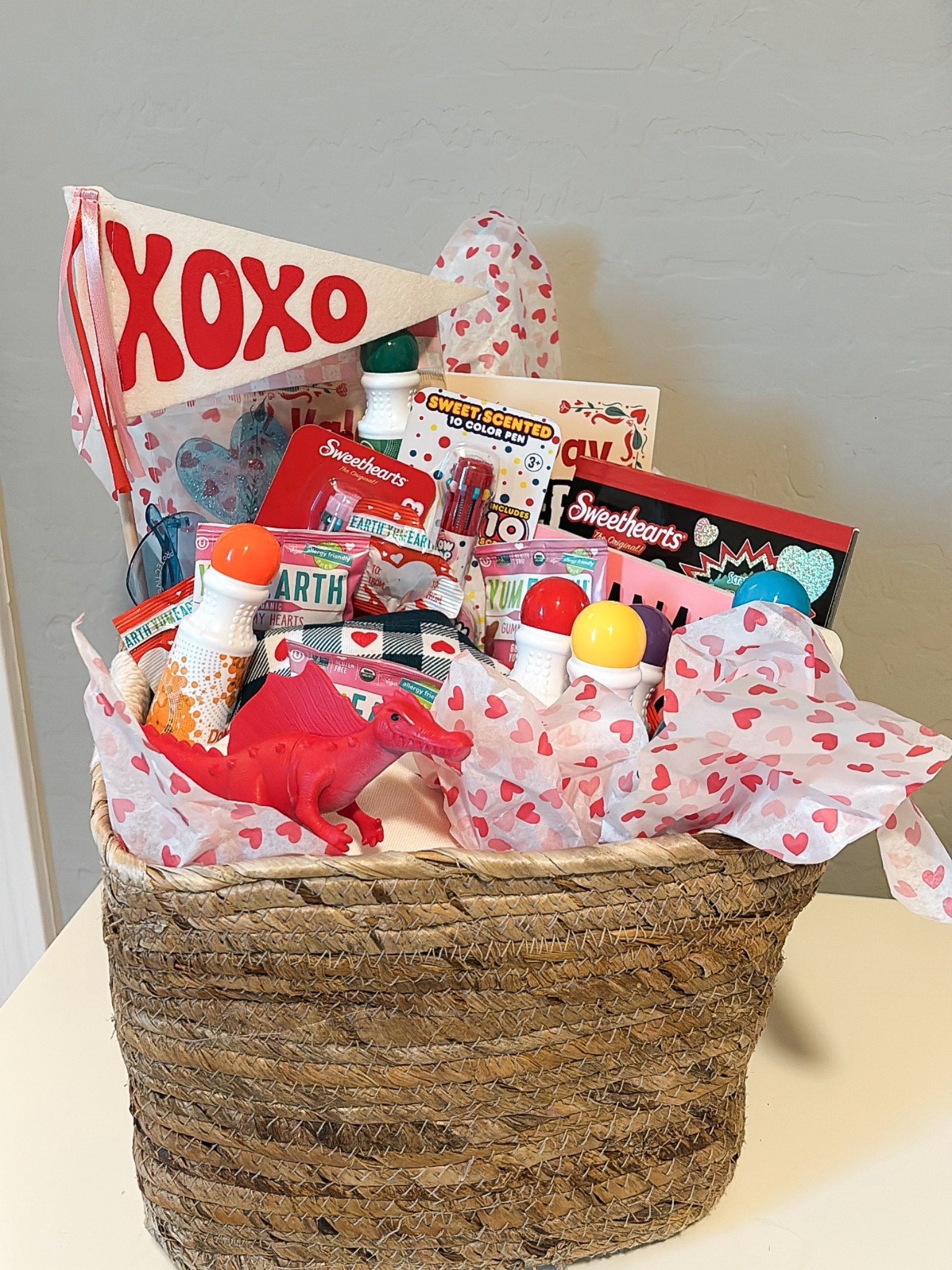 Valentine’s Day basket for my 3 year old toddler boy ❤️ 

#toddlerboygifts #toddlerfinds #valentinesday #vday #toddlervalentinesbasket #toddlermusthaves #valentinesgiftideas #toddlerboy #toddlers #valentinesdaygiftbasket #amazonfinds #amazonkids #amazontoys #targetkids #targetfinds #kidsvalentinespajamas #toddleramazonsets #amazonsets #oldnavykids #oldnavypajamas #toddlersnacks #toddlerlearning #toddleractivities #dotmarkers #yumearth #valentinesbasketforkids #heartpajamas #toddlerbooks #valentinesdaybooks 

#LTKValentine #LTKKids #LTKSeasonal