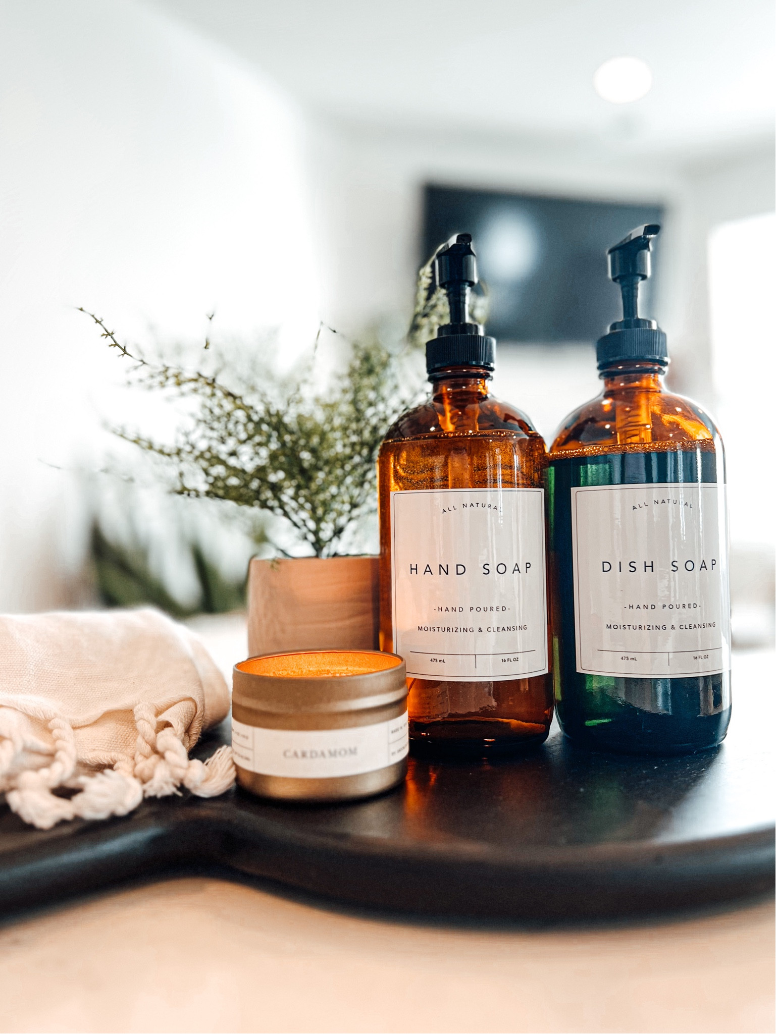 Amber glass bottles with the classic label!! So stunning and elevates the kitchen counter 

#LTKGiftGuide #LTKFind #LTKhome