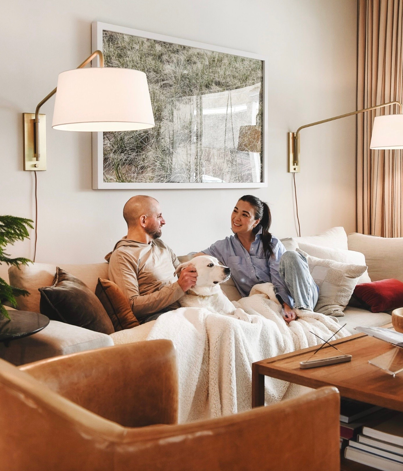 Our cozy living room in the winter

#LTKHome