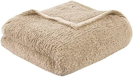 Woolrich Burlington Berber Blanket Super Soft, Cozy Lightweight Cover with Luxurious Velvet Bindi... | Amazon (US)