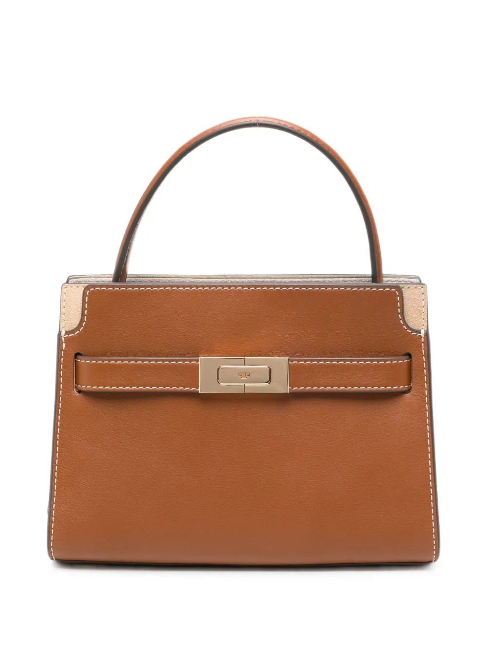 Tory Burch leather shoulder bag - Brown | Farfetch Global