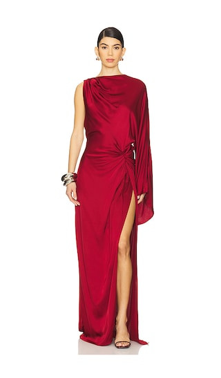 by Marianna Cassia Gown in Oxblood | Revolve Clothing (Global)