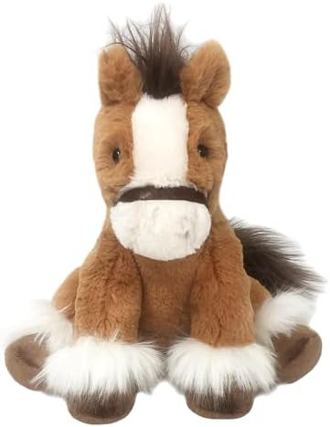 MON AMI Truffles The Horse 10-Inch Stuffed Pony Toy, Soft Farm Plush | horse stuffed animal, soft... | Amazon (US)