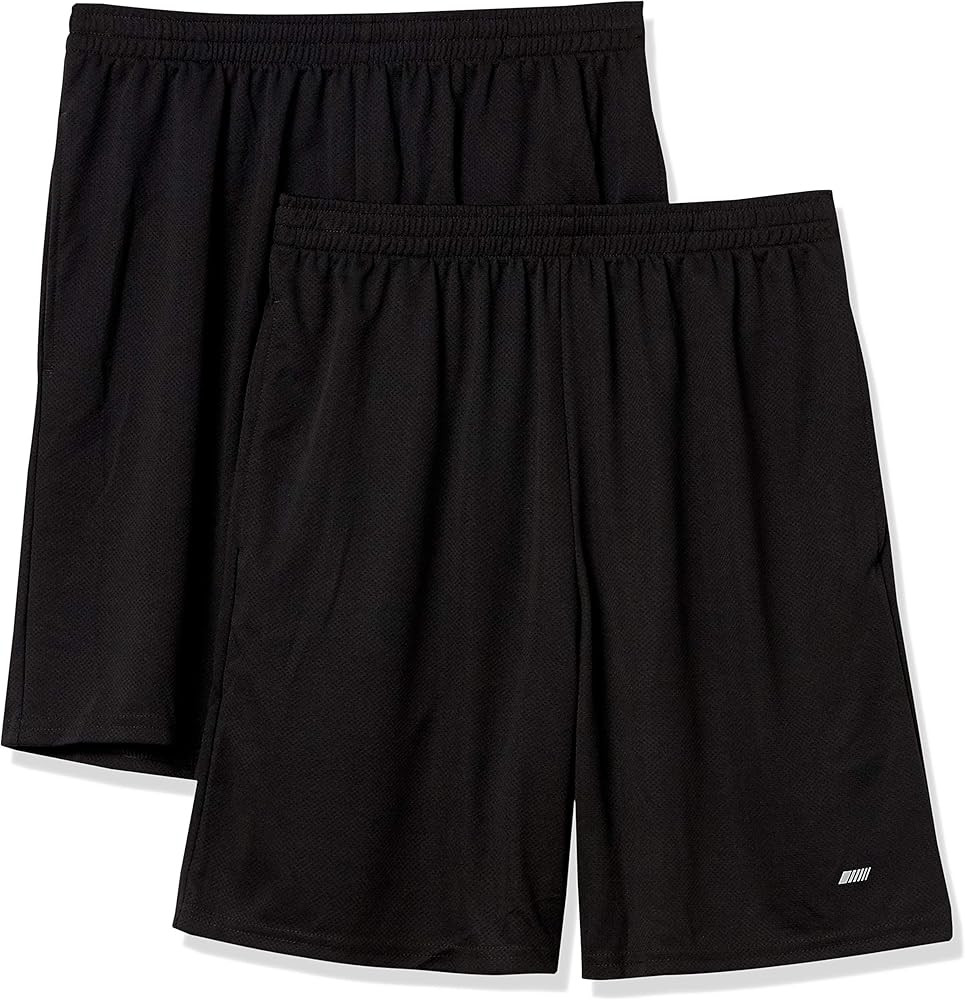 Amazon Essentials Men’s 2-Pack Loose-Fit Performance Shorts | Amazon (US)